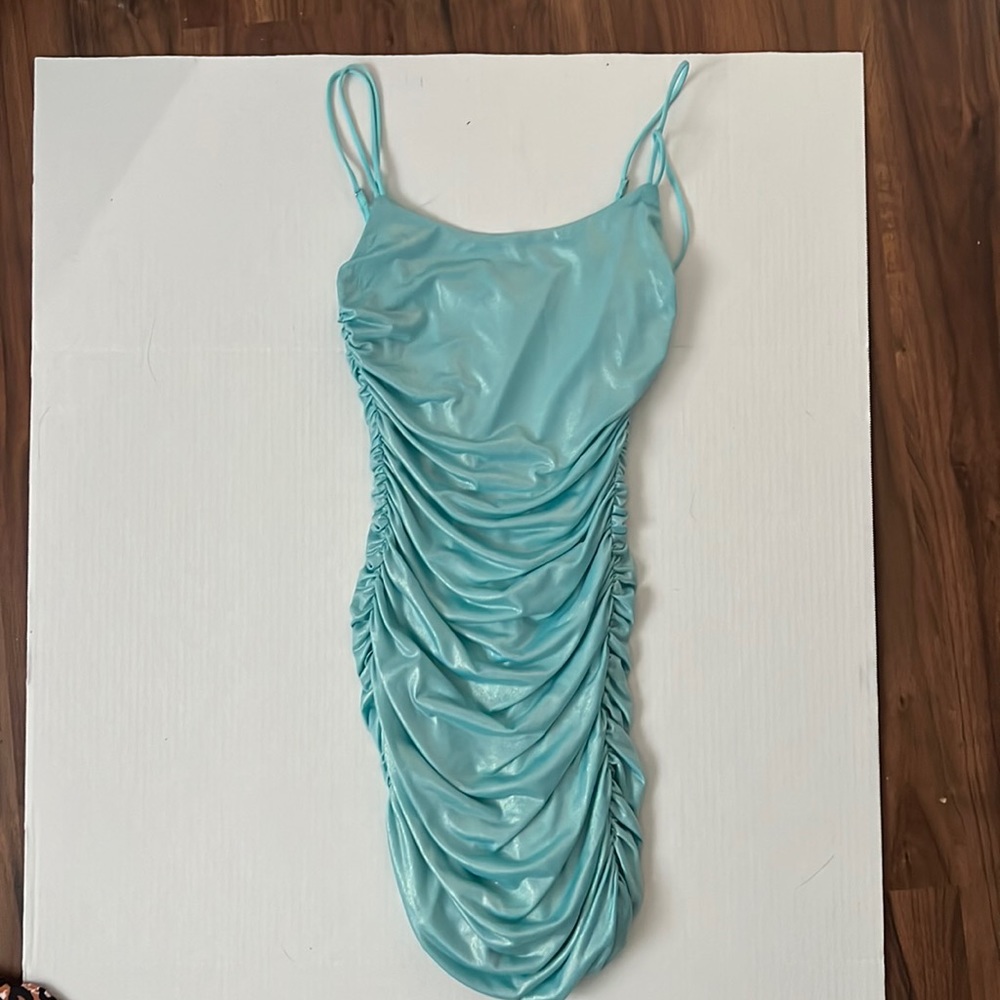 Lucy in the sky blue light sparkle dress!